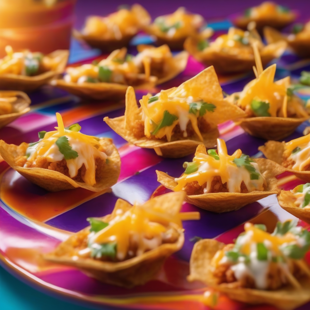 Crispy Cheddar Taco Bites: A Low-Carb Delight