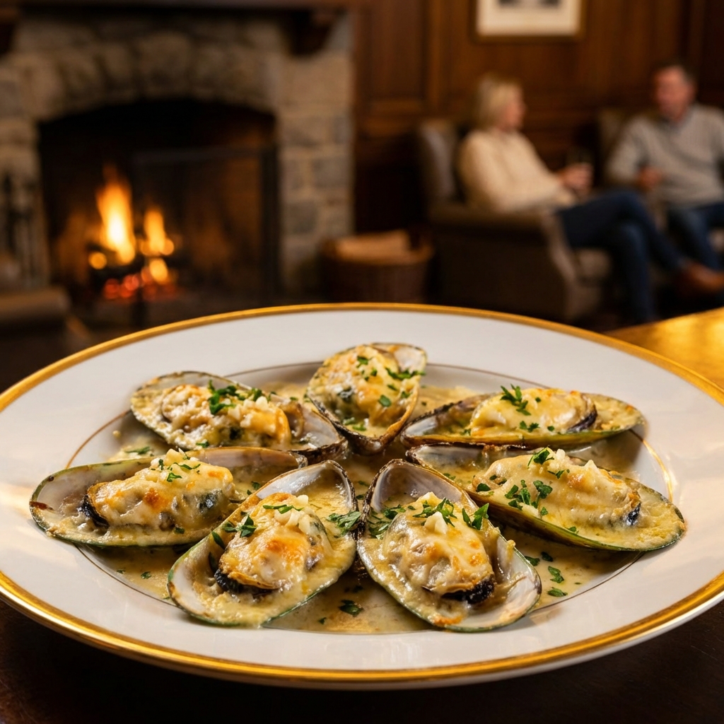 Irresistible No Bake Cheesy Garlic Tahong Mussels