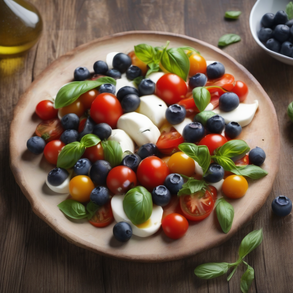 Festive Summer Caprese Salad with a Twist