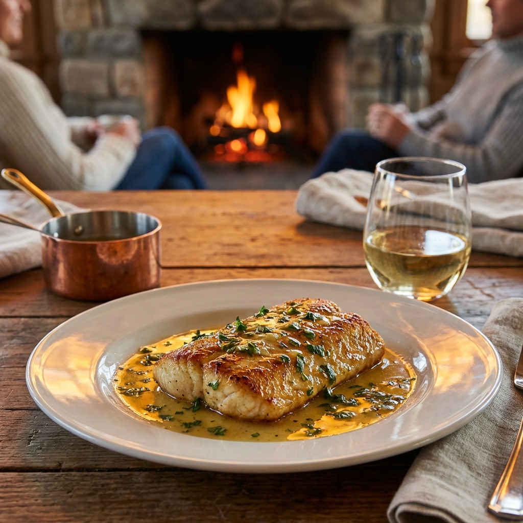 Irresistible Baked Mahi Mahi Fillet with Lemon Butter Sauce