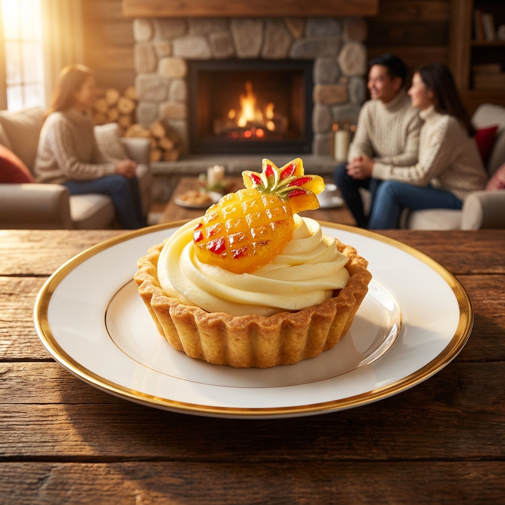 Irresistible Prosperity Pineapple Cheese Tart Recipe