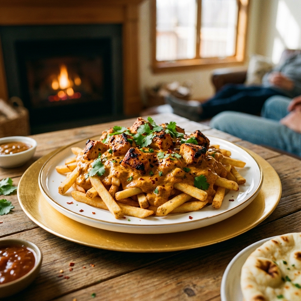 Delicious Chicken Tikka Masala Fries Recipe