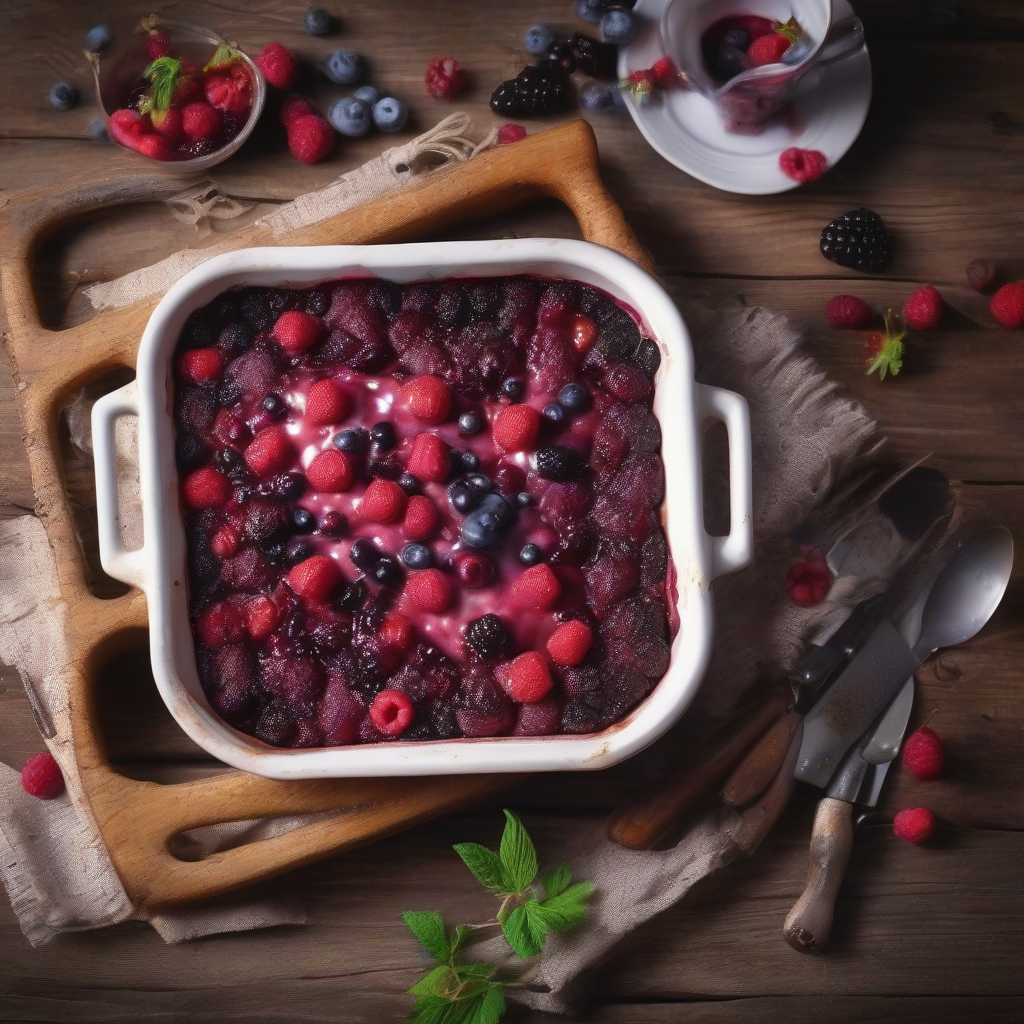 Nutritious Berry Bliss Bake: A New Take on Breakfast