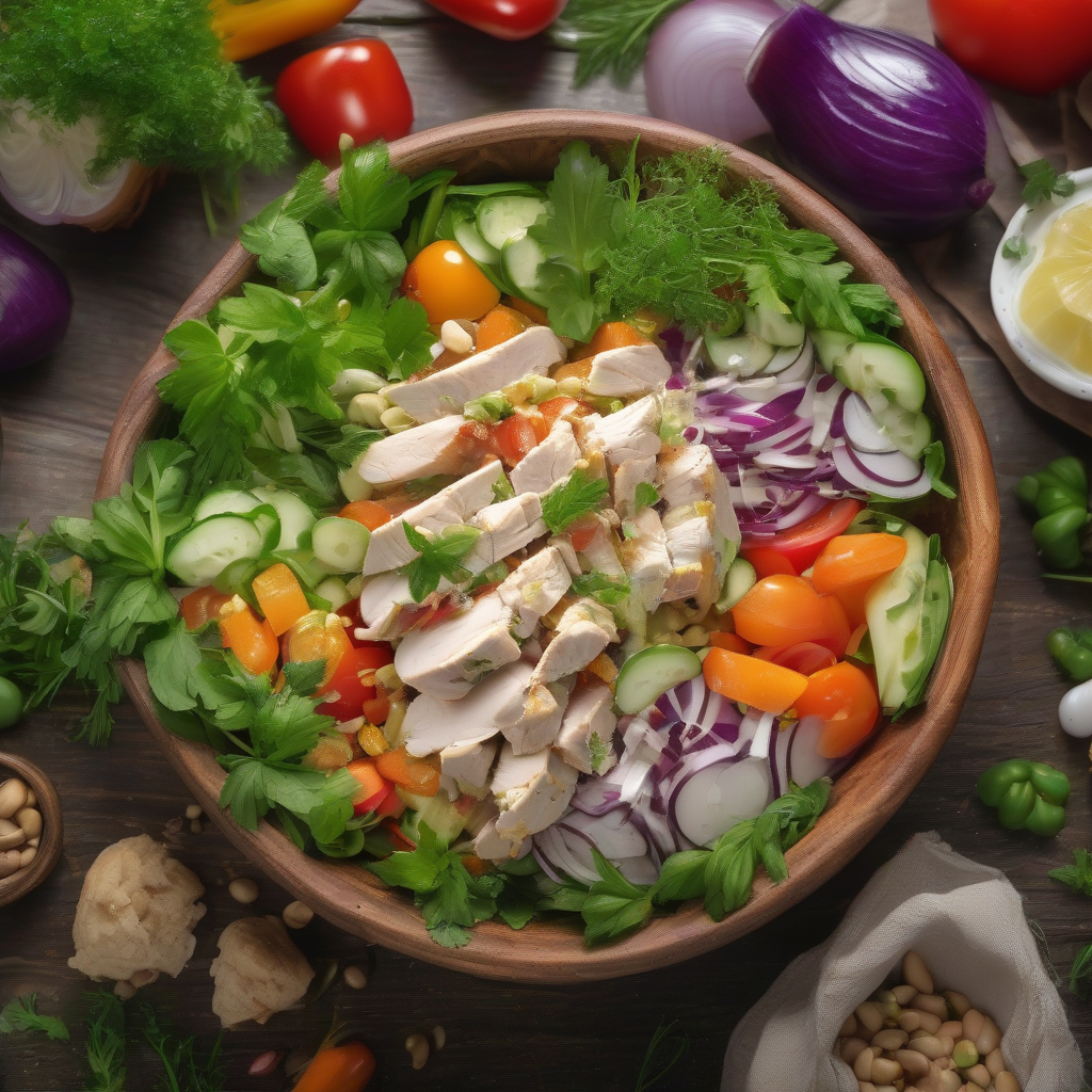 Revitalizing Your Lunch: A Protein-Packed Chicken Salad