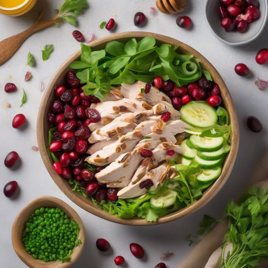 Savory Cranberry Chicken Medley: A Flavorful Low-Carb