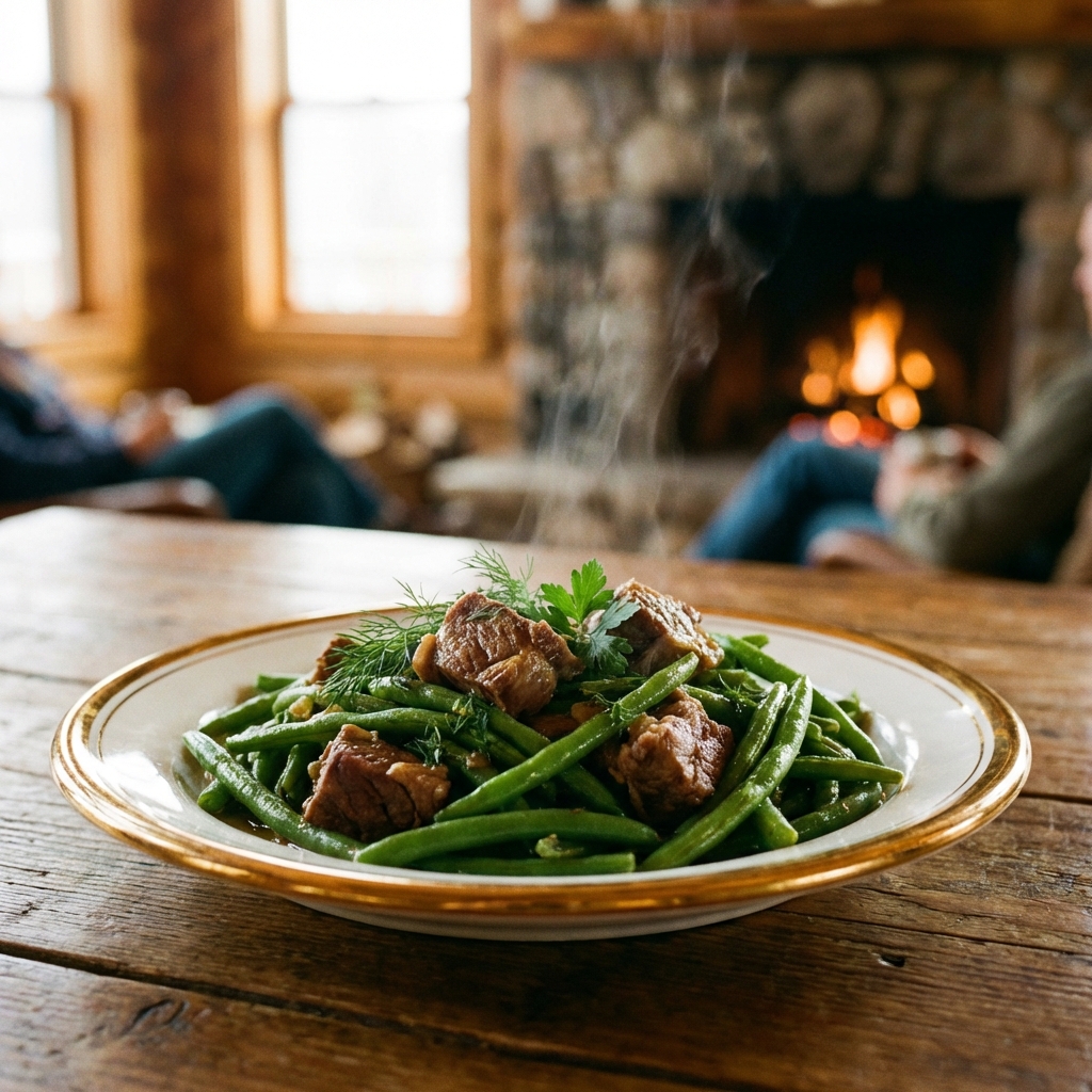 Delicious Green Beans with Meat for Perfect Family Meals