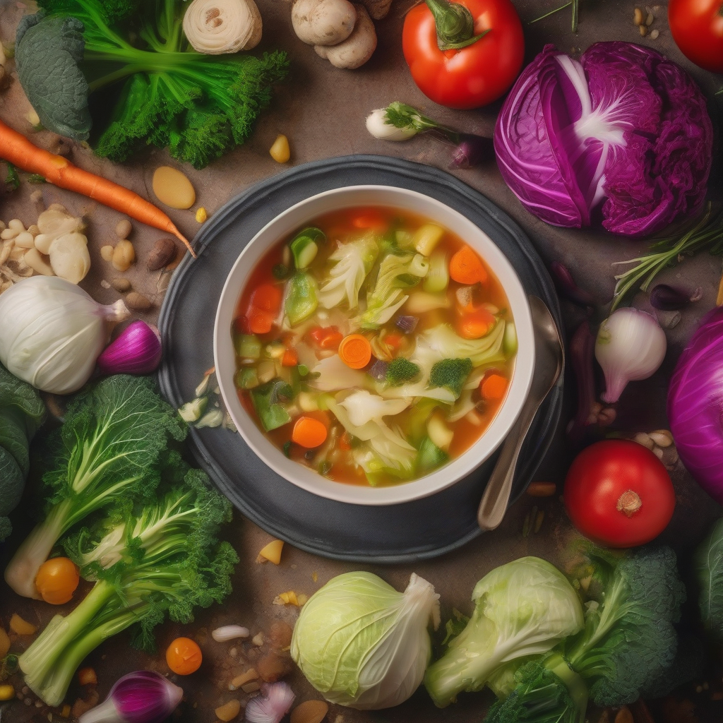 Sopa de Repollo Keto: El Placer Saludable en un Solo