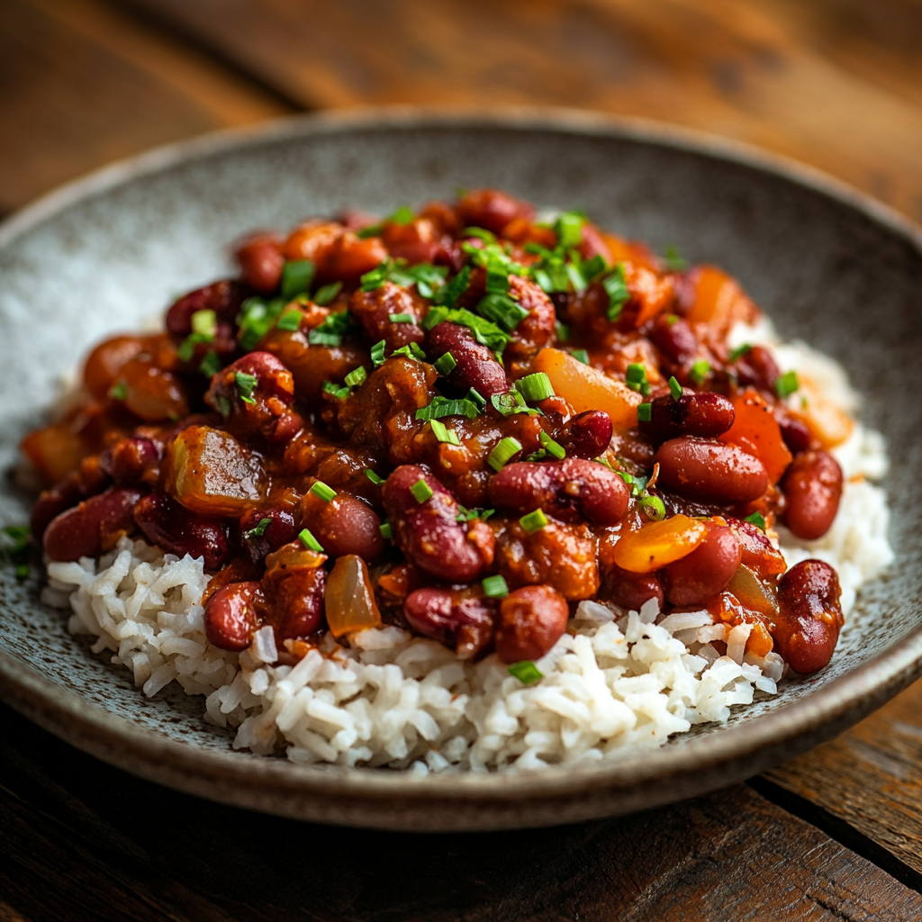 Cajun Rote Bohnen und Reis - Ein köstliches Gericht