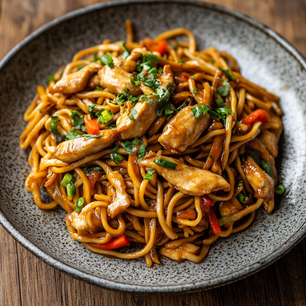 Kip Lo Mein Recept - Snel en Verrukkelijk