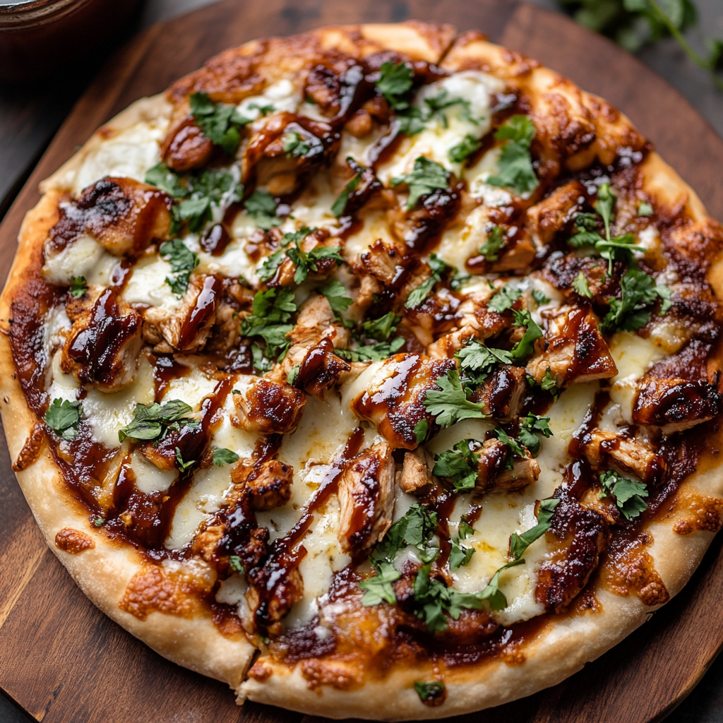 Cheesy BBQ Chicken Pizza Recipe for a Flavorful Feast