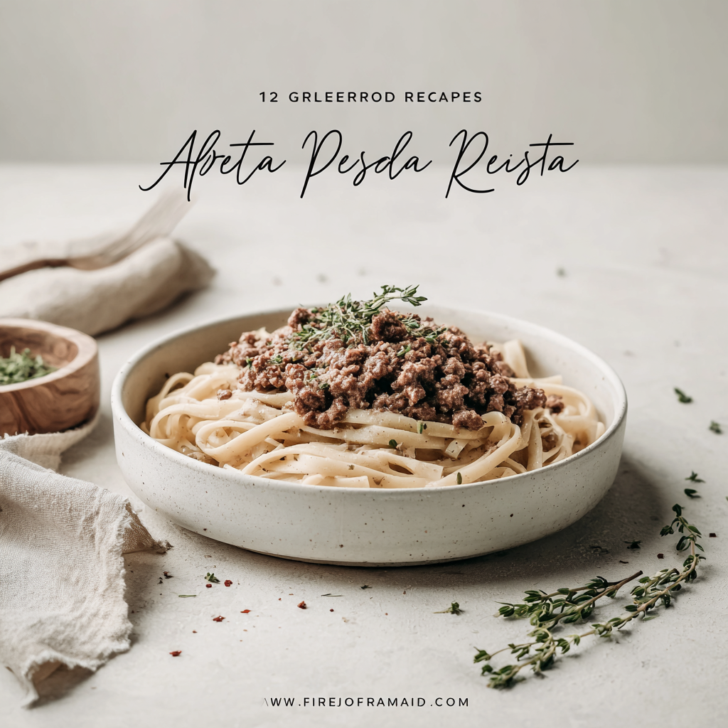 12 Amazing Ground Beef Alfredo Pasta Recipes
