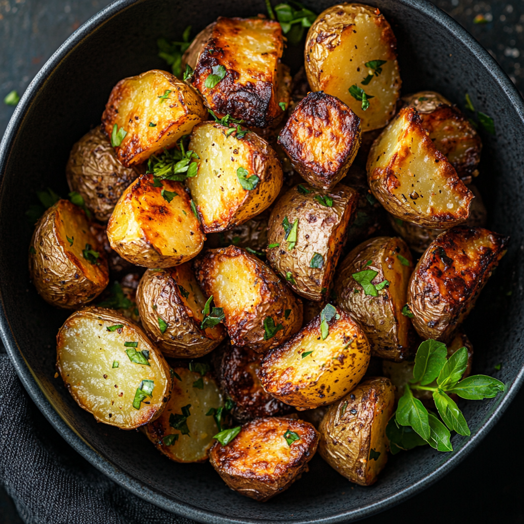 Crispy Air Fryer Roasted Potatoes Recipe
