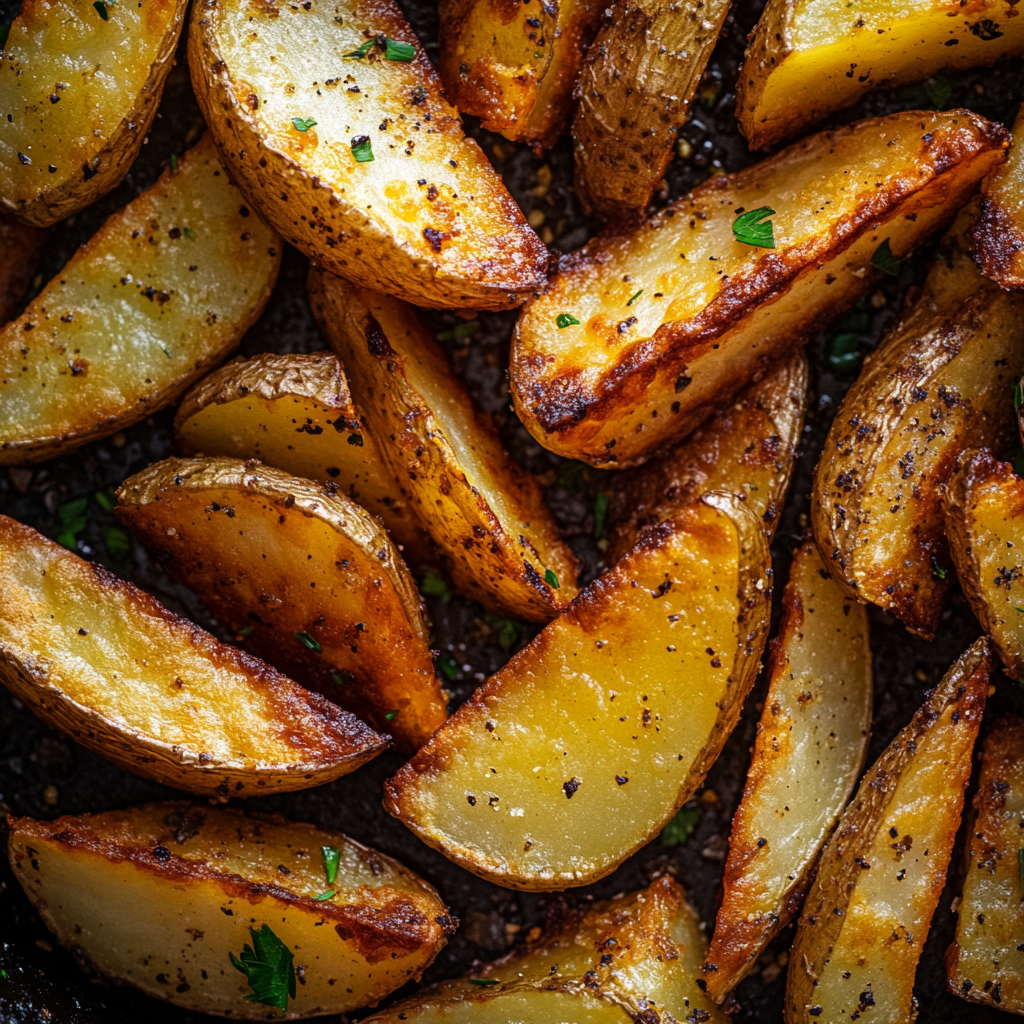 Crispy Potato Wedges Recipe in the Air Fryer