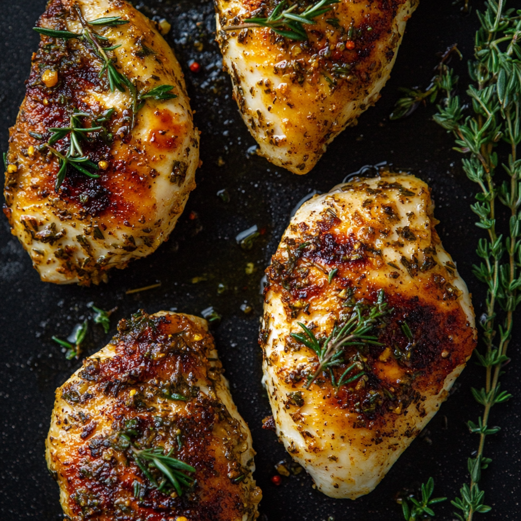 Delicious Air Fryer Herb Chicken Breast Recipe