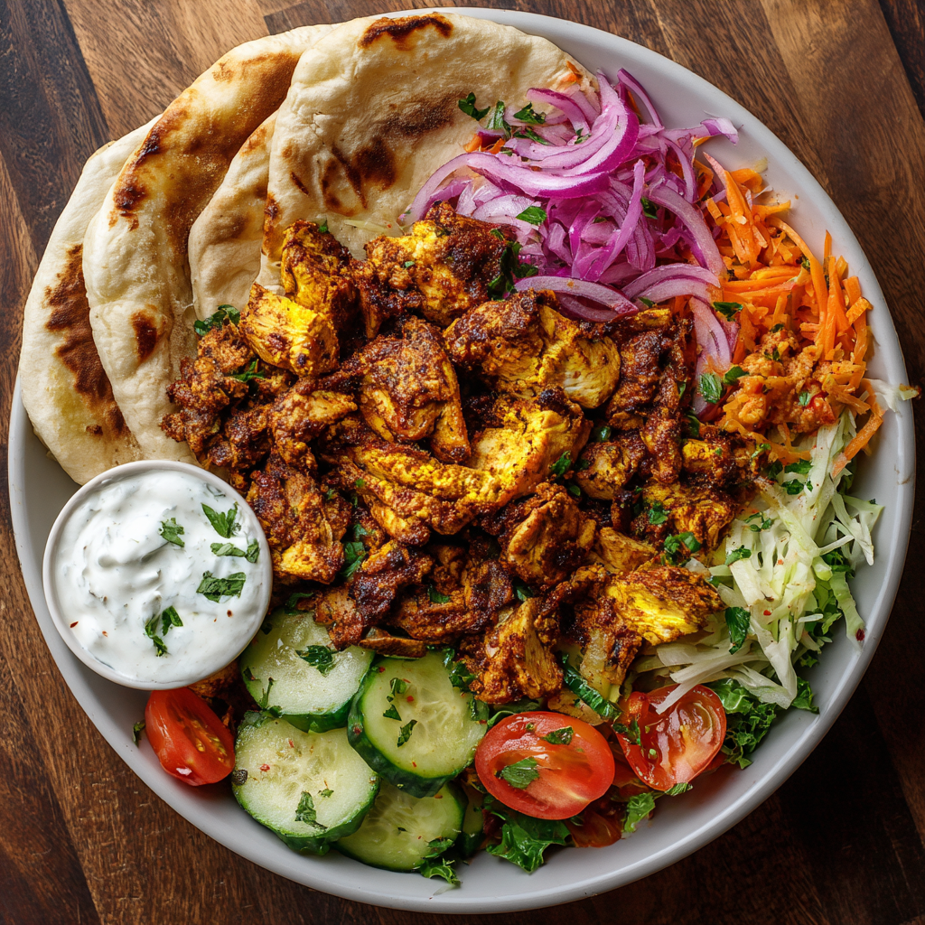 Delicious Air Fryer Chicken Shawarma Style Recipe
