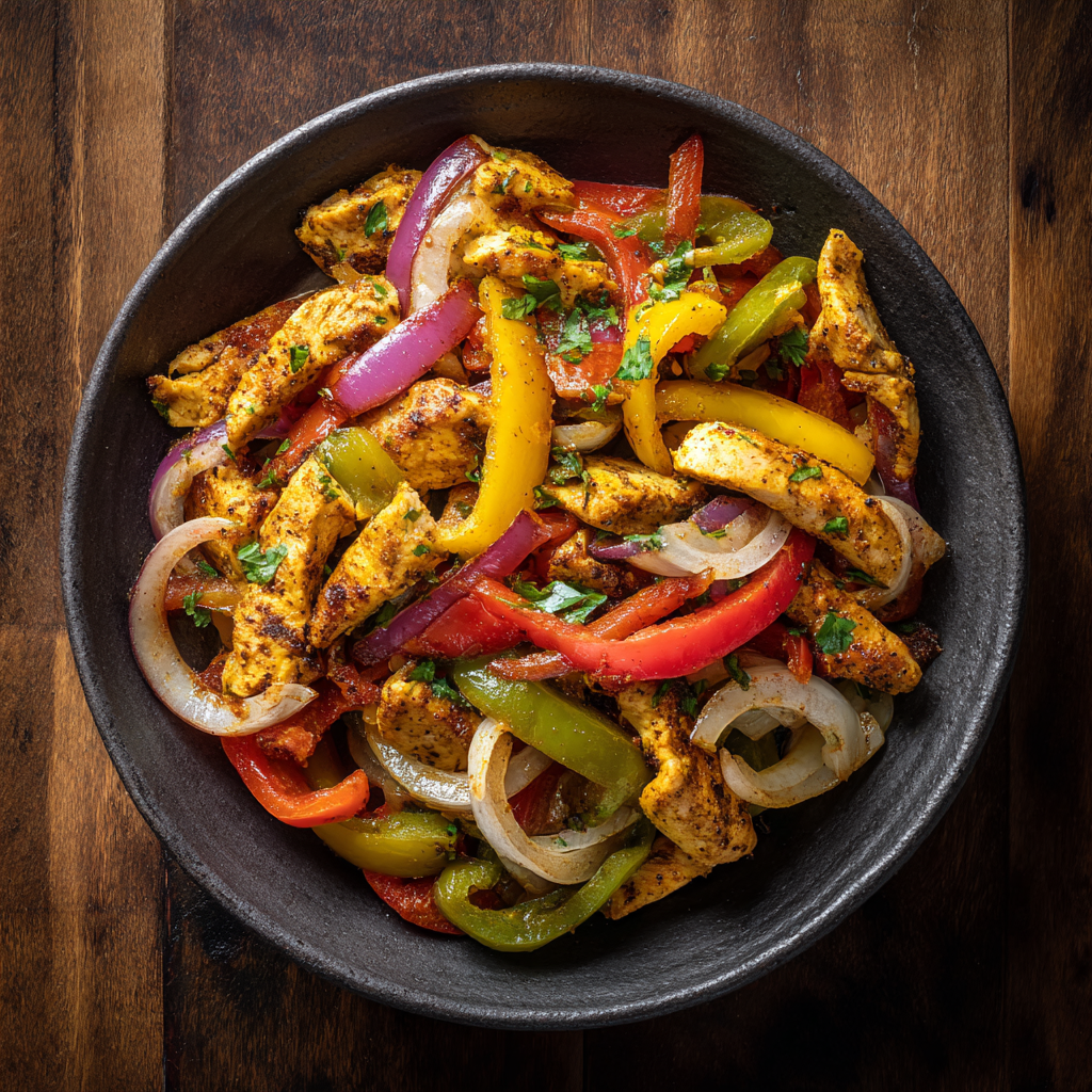 Delicious Air Fryer Chicken Fajita Strips Recipe