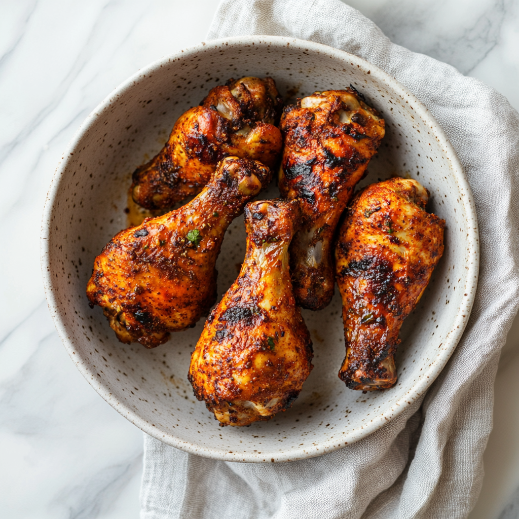Air Fryer Paprika Chicken Drumsticks Recipe Delight