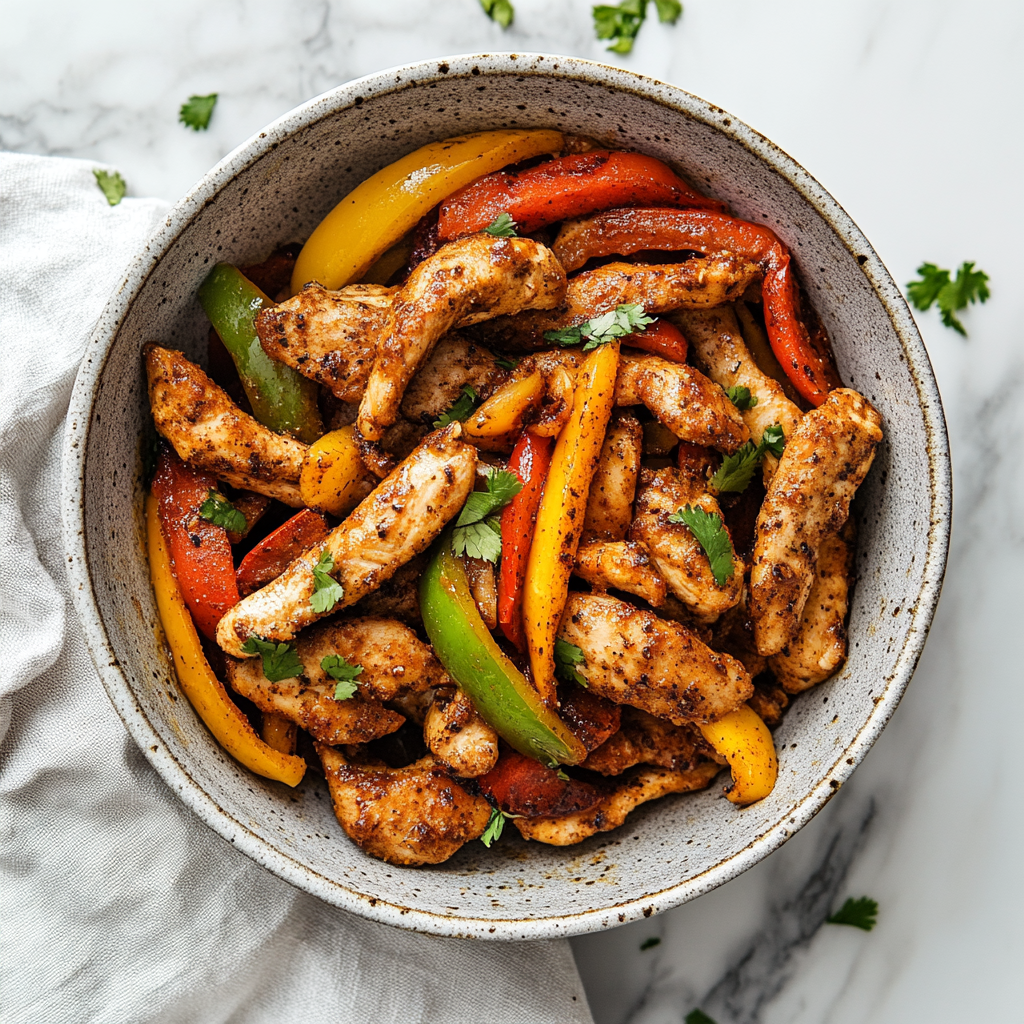 Air Fryer Chicken Fajita Strips Recipe - Best Easy Dish