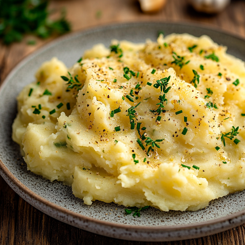 Delicious Garlic Mashed Potatoes Recipe