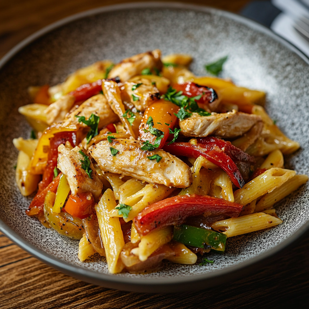 Savory Chicken Fajita Pasta Recipe for Quick Meals