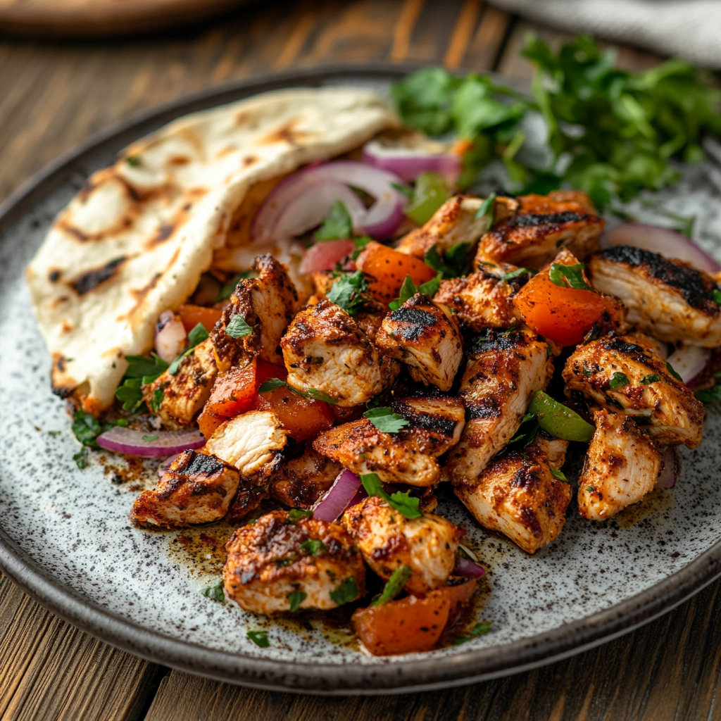 Tasty Air Fryer Chicken Shawarma Style Recipe