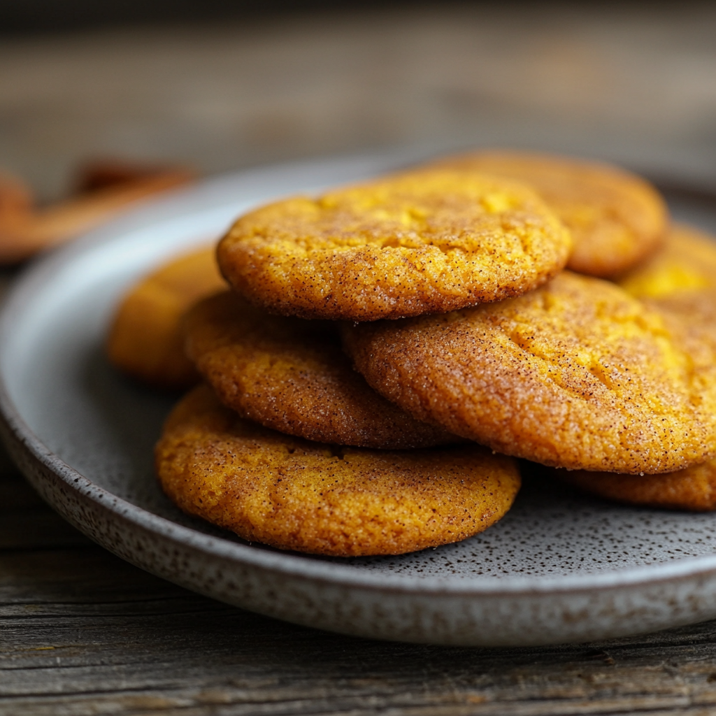 Irresistible Pumpkin Snickerdoodle Cookies Recipe