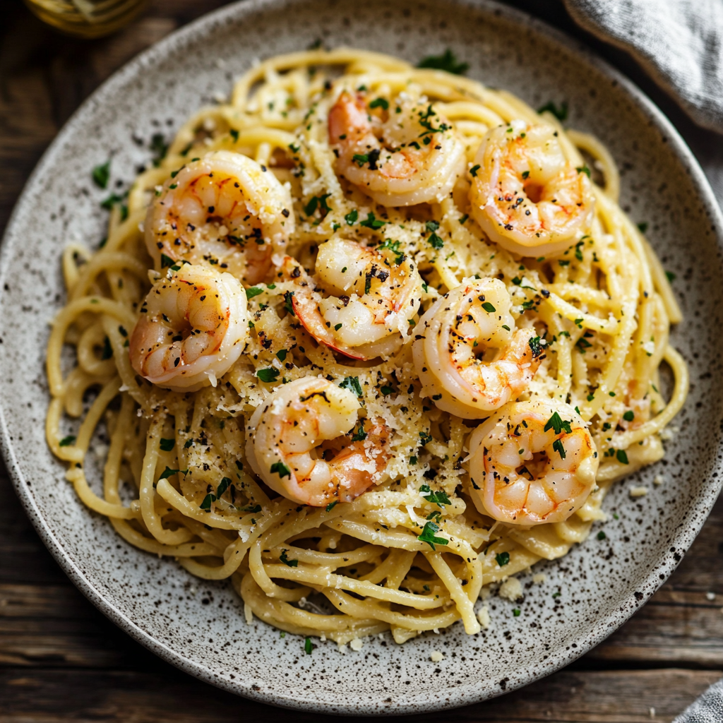 Garlic Butter Shrimp Pasta: A Flavorful Delight