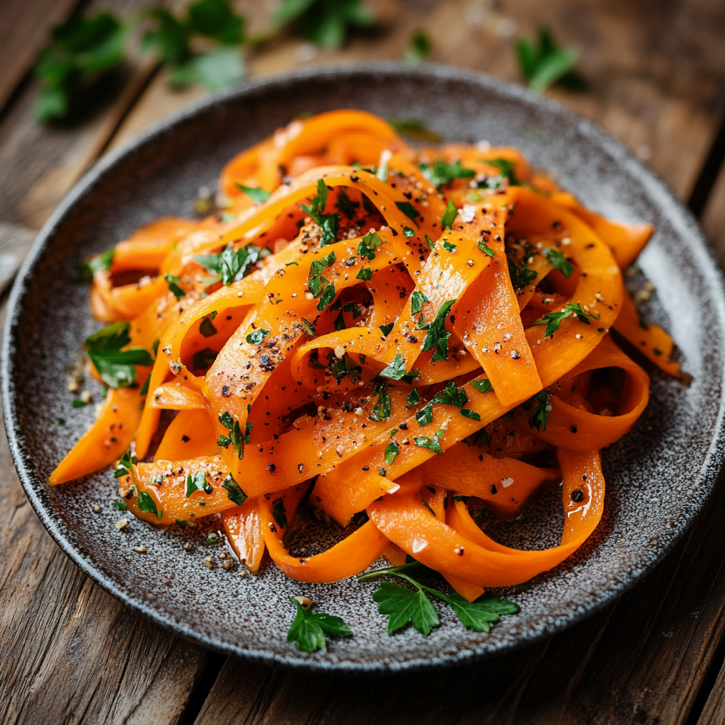 Delicious Carrot Ribbon Salad Recipe to Refresh Your Day