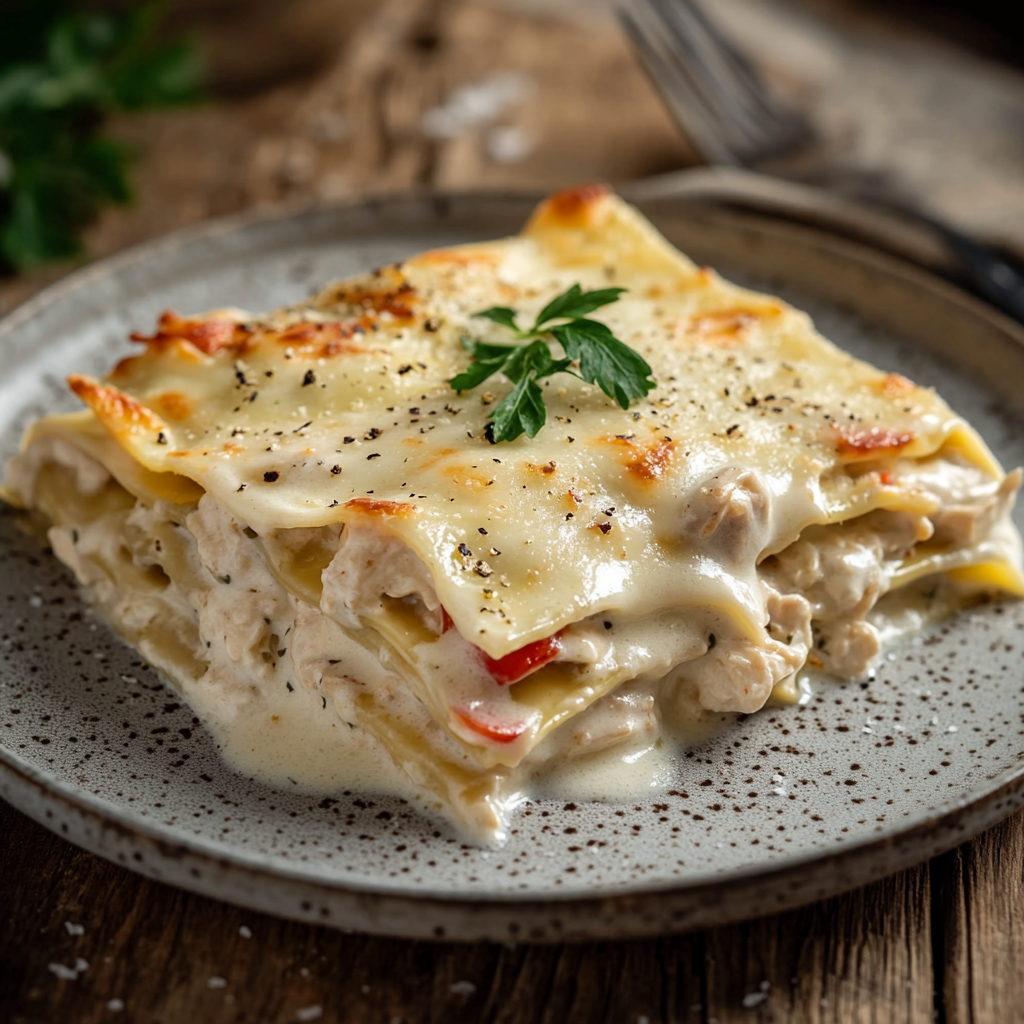 Irresistible Chicken Alfredo Lasagna Recipe
