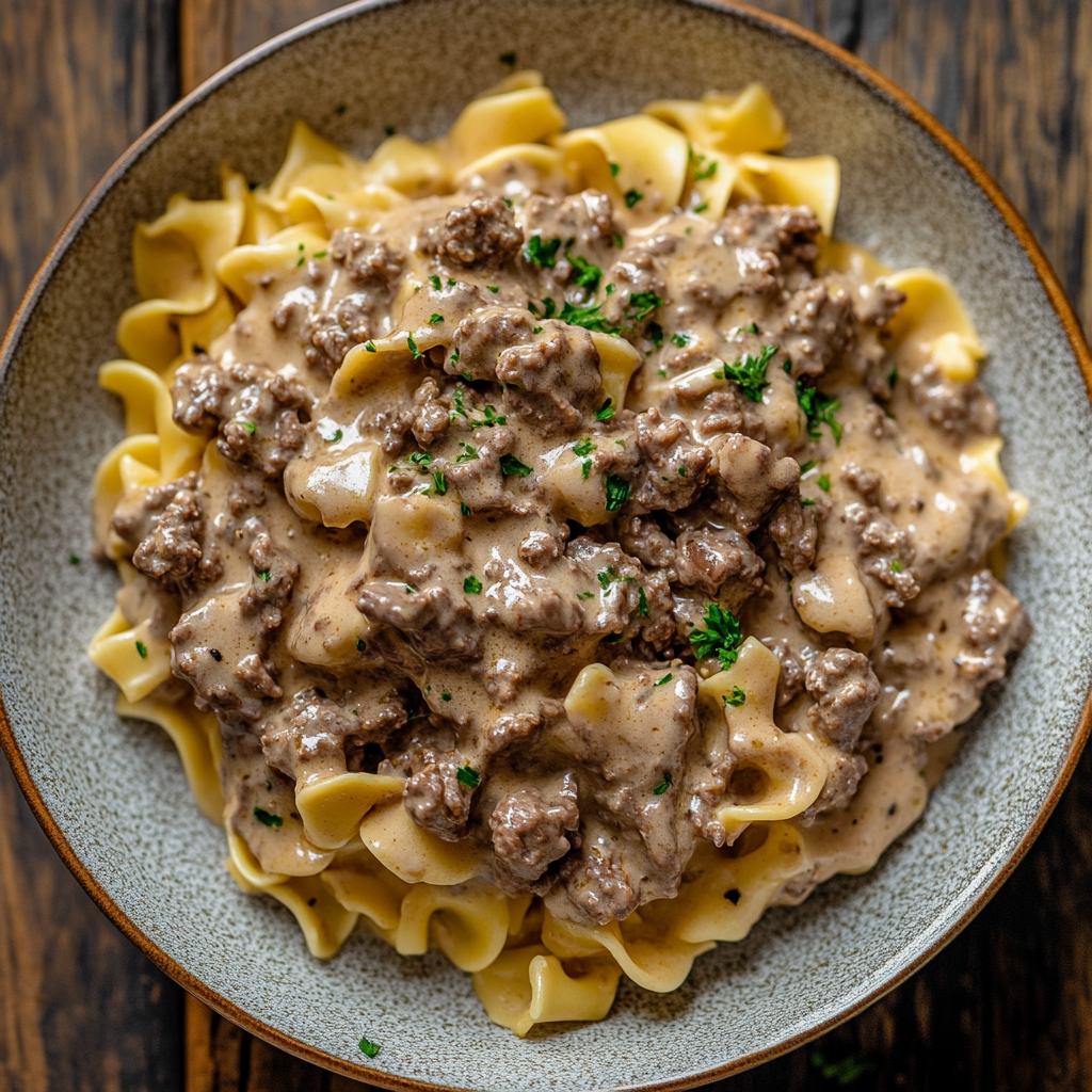 Best Ground Beef Stroganoff Recipe for Comfort Food